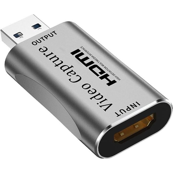 Audio-/videoaufnahmekarte, Hdmi Zu Usb 3.0 Full Hd 1080p, Hdmi-videoaufnahmegerät Für Videobearbeitung/gaming/streaming