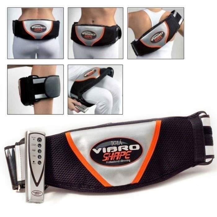 Schlankheitsgürtel – Vibro Shape – Aa51866 – Vibrationsfunktion – Heizfunktion – Professionell