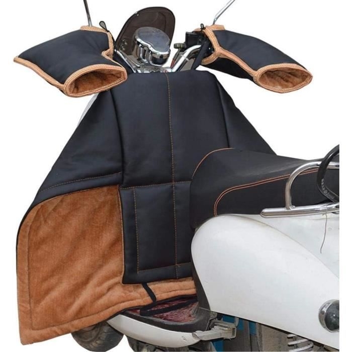 Roller-beinschutz Mit Lenkerhandschuhen, Schützender Roller-beinschutz, Dicke Winddichte Motorradabdeckung