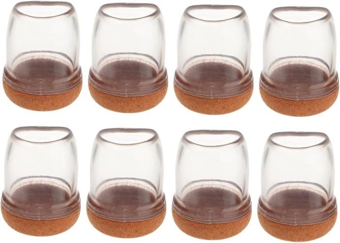 8-teiliges Stuhlbein-schutzset, Stuhlbeinüberzüge, Stuhlfußschoner Für Möbel, Bodenschutz Für Stuhlbeine