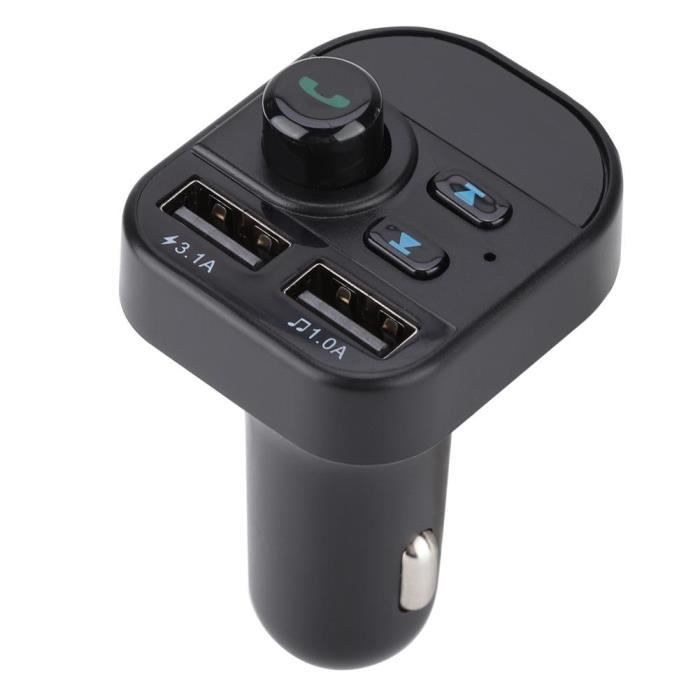 Autoradio Mit Fm-radio, Bluetooth, Mp3-player, Freisprecheinrichtung, Zwei Usb-anschlüssen Und Ladegerät