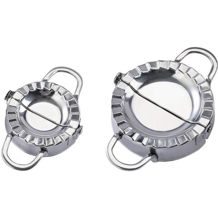 Ravioli-form, Ravioli-maker Aus Edelstahl, Nudelpresse, Teigtaschenform, Ravioli-ausstecher, Runde Ravioli-form, 2 Stück