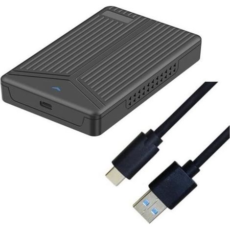 Usb 3.1 2,5-zoll-sata-festplattengehäuse Für Mobilgeräte, Ssd-festplattengehäuse, 15-mm-festplattenunterstützung Für Laptops