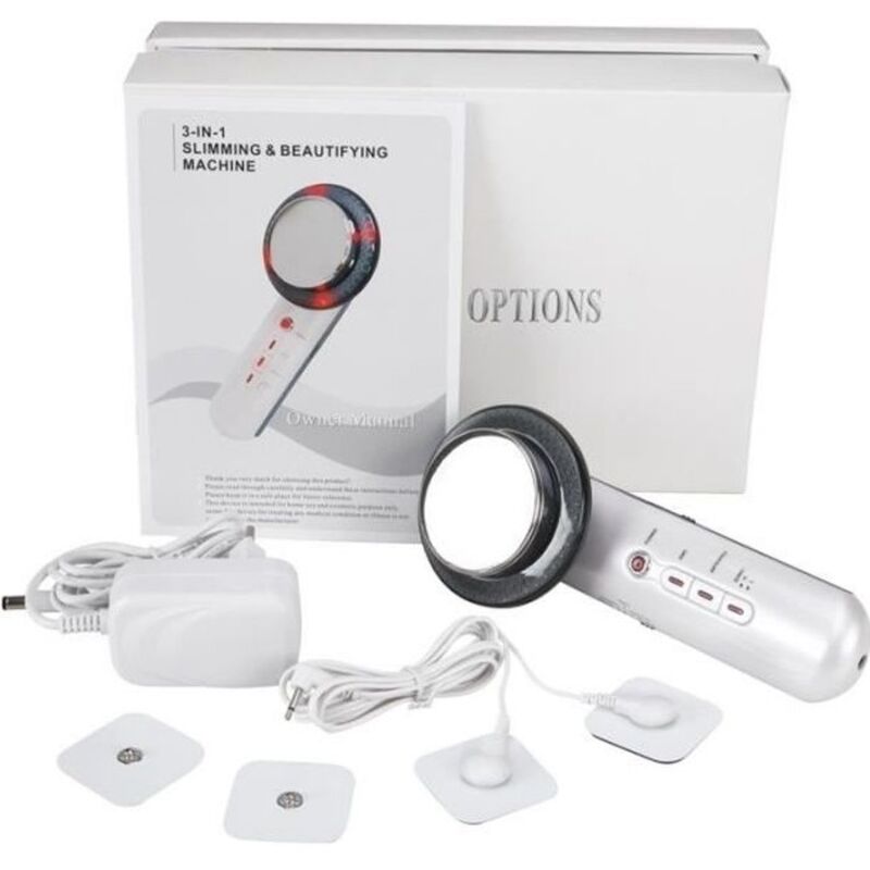 (weißes) Ultraschall-kavitations-ems-radiofrequenz-led-schlankheits-schönheitsgerät