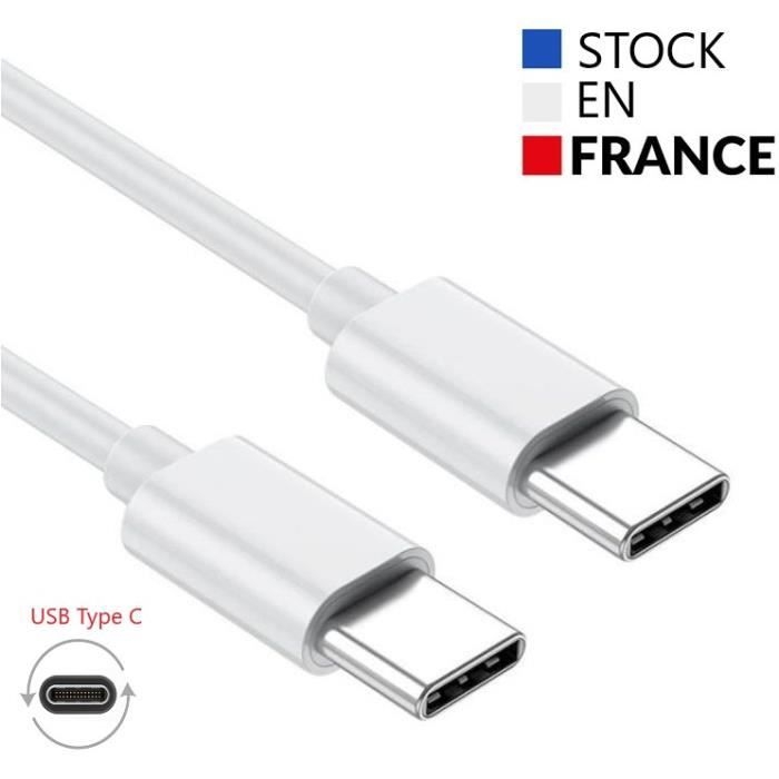 (weißes) Usb-c-zu-usb-c-kabel – 1 Meter Für Samsung Galaxy A52 Schnelllade- Und Synchronisierungskabel