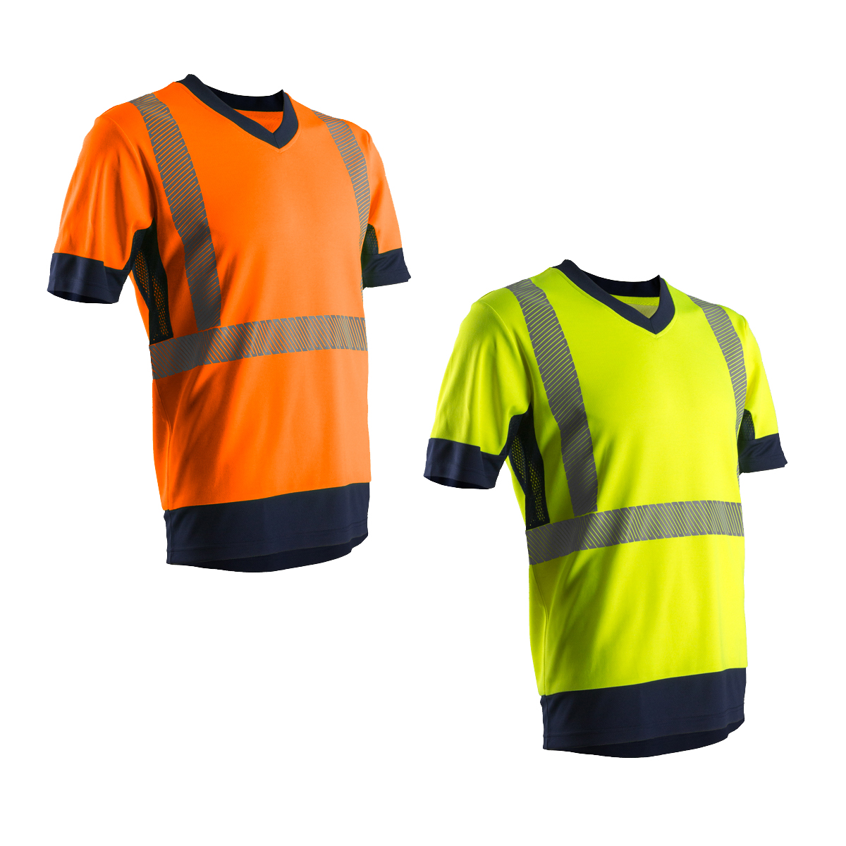 Coverguard Komo Warnschutz-arbeits-t-shirt - Xl - Gelb