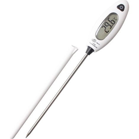 Küchenthermometer – Geschenk Für Männer Und Frauen – Praktisches Weihnachtsgeschenk – Digitales Kochthermometer Mit Sonde – Sofort Ablesbares Lebensmittelthermometer Für Fleisch, Marmelade, Gebäck, Zu