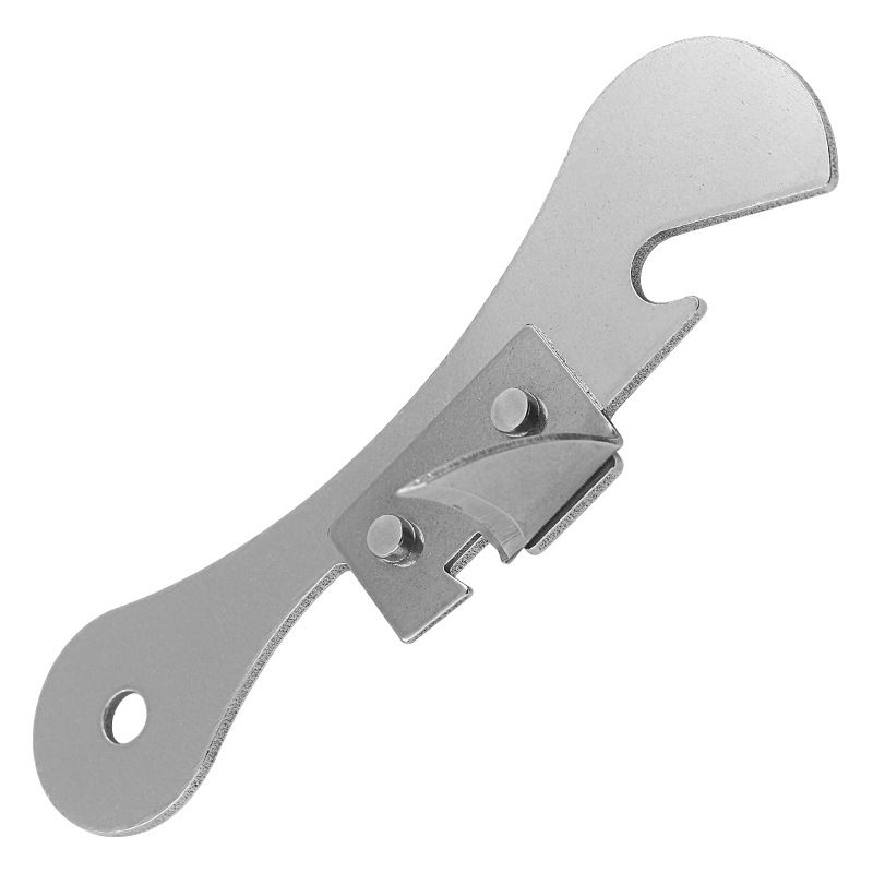 Dosenöffner, Manueller Dosenöffner, Dosen, Edelstahl, Silber, 9,7 Cm X 3 Cm (4er-packung)