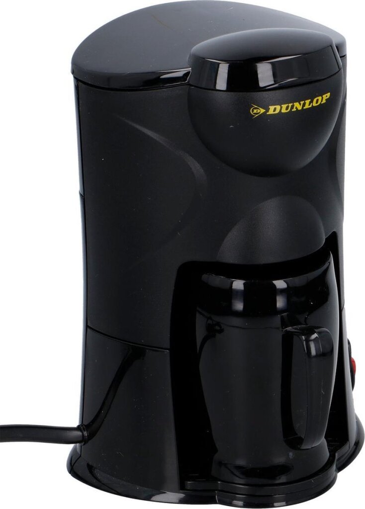 Tragbare Kaffeemaschine Dunlop Schwarz 24 Volt Langlebiger Kunststoff
