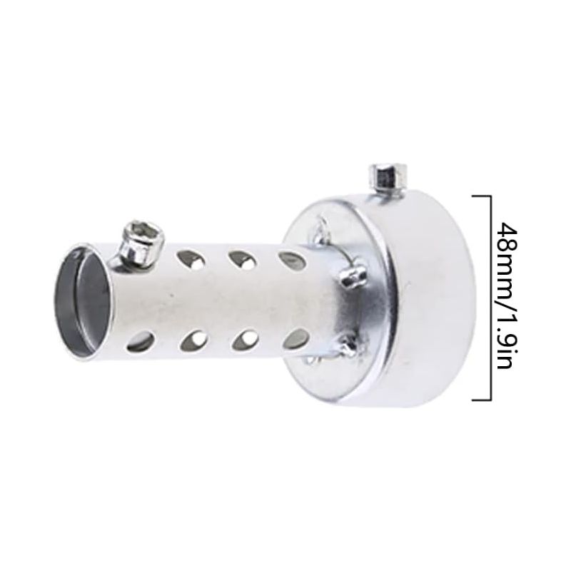 Motorradschalldämpfer, Db-killer-einsatz, Universeller Auspuffschalldämpfer, Abnehmbarer Schalldämpfer, 48 Mm / 1,9 Zoll