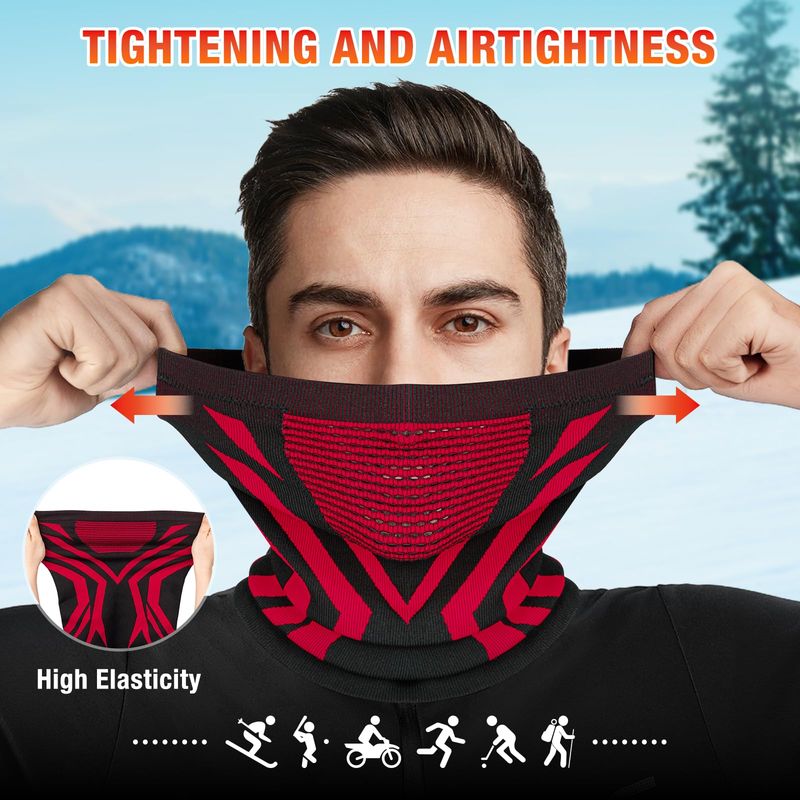 Atmungsaktive Sturmhaube/nackenwärmer Für Sport Und Outdoor-aktivitäten, Motorradschal