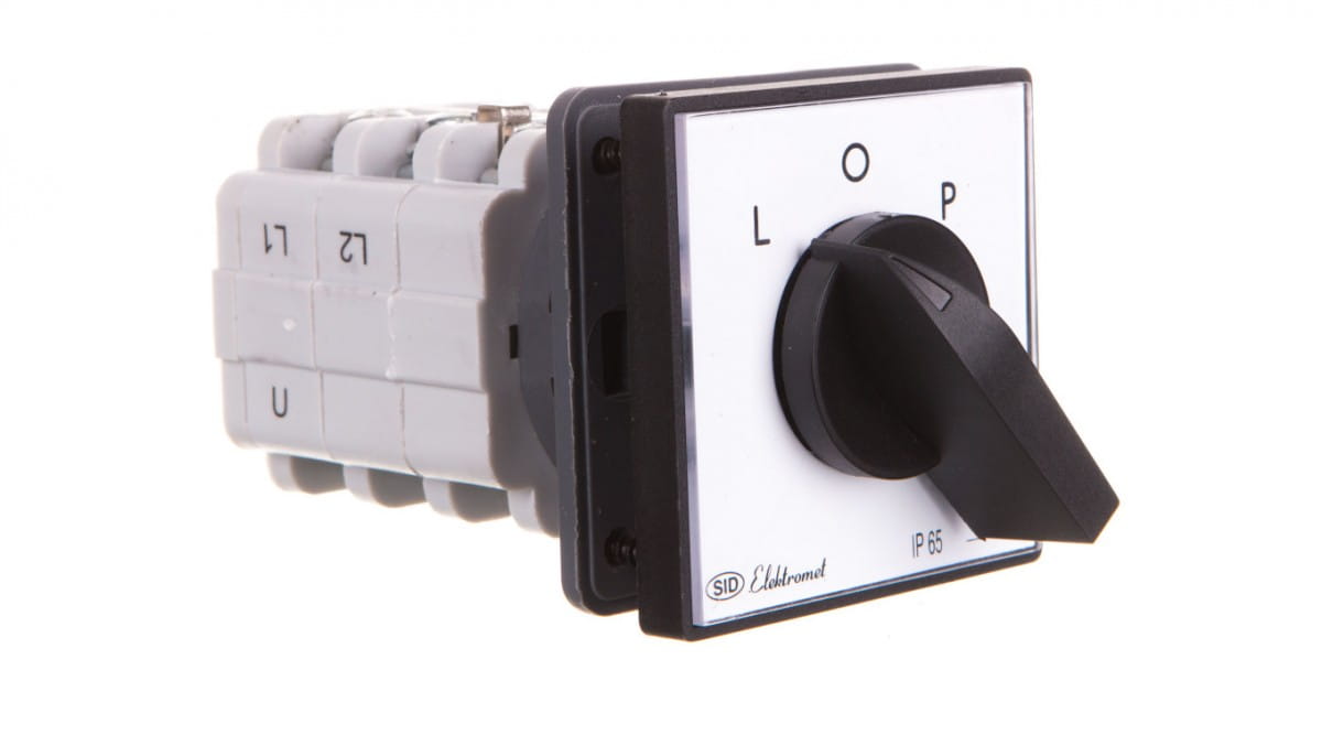 Drehschalter L-o-p 16a – 3-polig – Ip65 – Robuste Bauweise – Für Schaltanlagen Geeignet
