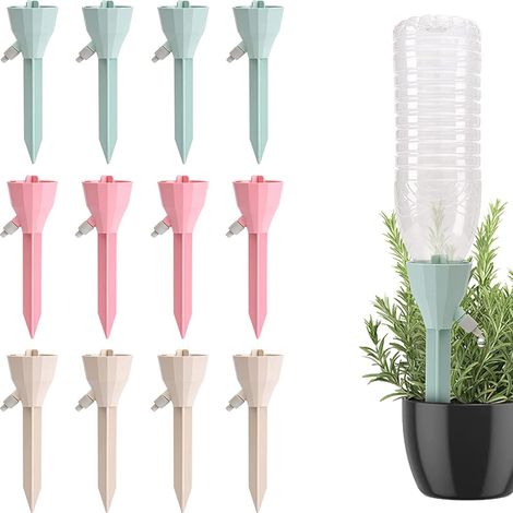 12 Automatische Pflanzensprinkler – Bewässerungsgeräte Mit Langsamabgabeventilen Für Zimmer- Und Gartenpflanzen