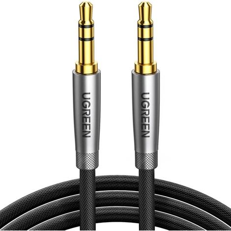 3,5-mm-klinkenstecker-audiokabel, Geflochtenes Nylon-stereo-aux-kabel Für Das Auto, Kompatibel Mit Iphone 6s, Ipad, Ipod, Pc, Ps5-controller, Kopfhörern, Hifi-system, Autoradio, Soundbar (1 M)
