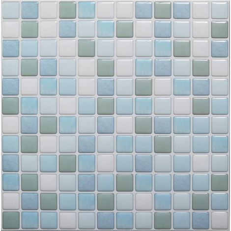 3d-mosaik-wandfliesen, Selbstklebend, Wasserfest, 23,6 X 23,6 Cm, Für Küche Und Bad – 4 Stück