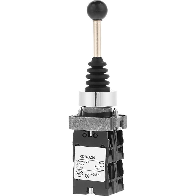 Joystick-schalter, Joystick-controller, Federrückstellschalter, 4-positionen-industrie-ersatzschalter, Schwarz