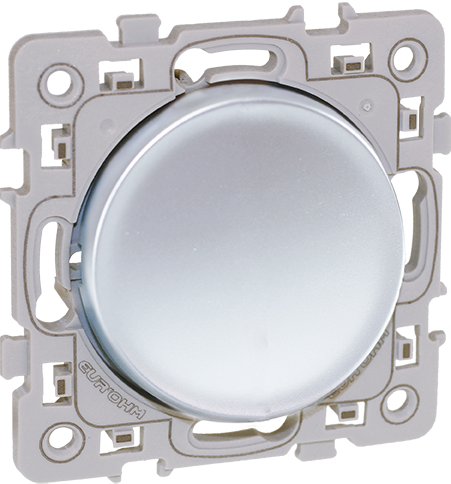 Schlieãÿknopf 10a - Quadrat Farbe Silber