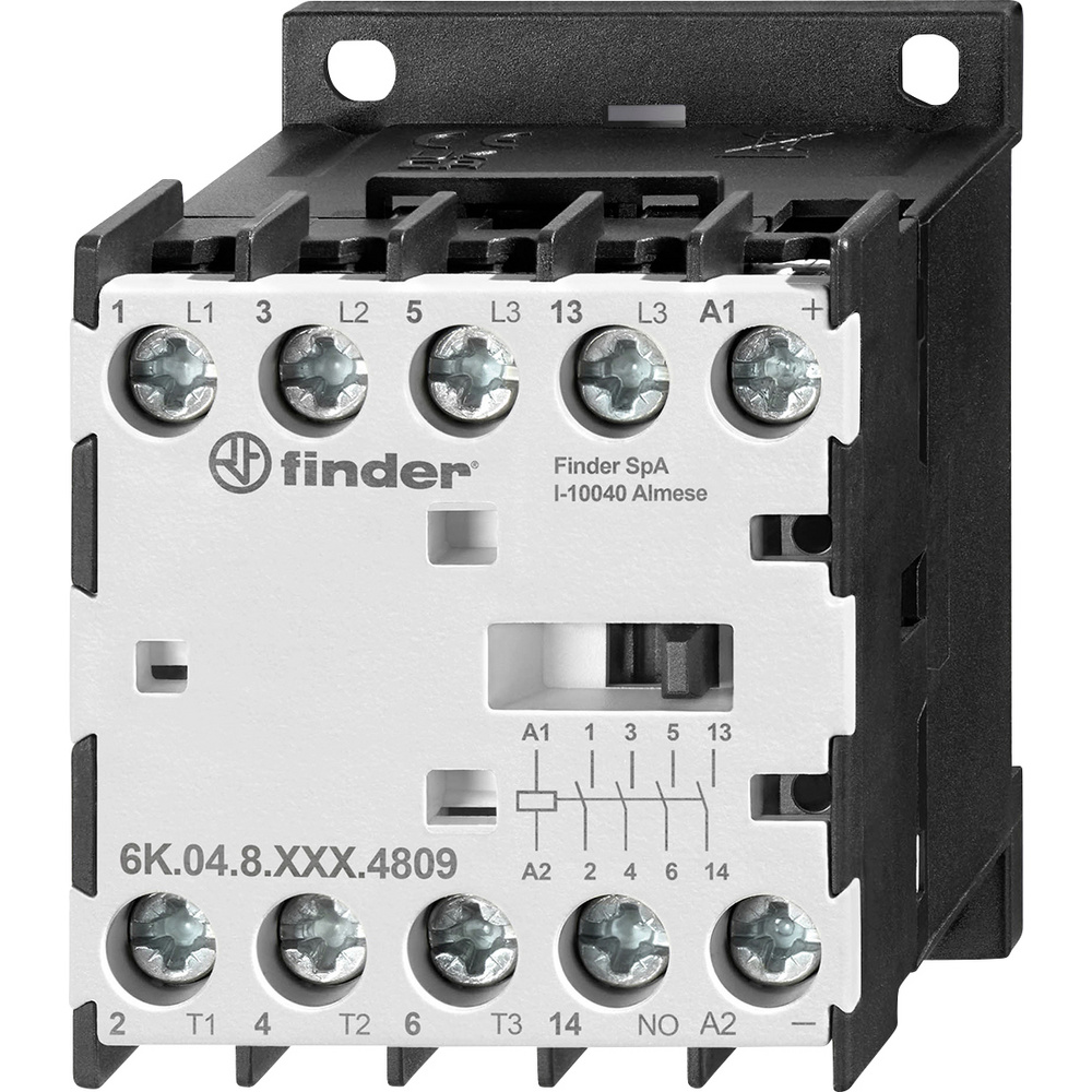 Finder 6k.04.9.024.4809 Nennspannung: 230 V Schaltstrom (max.): 20 A 3 Schließer, 1 Schließer 1 St