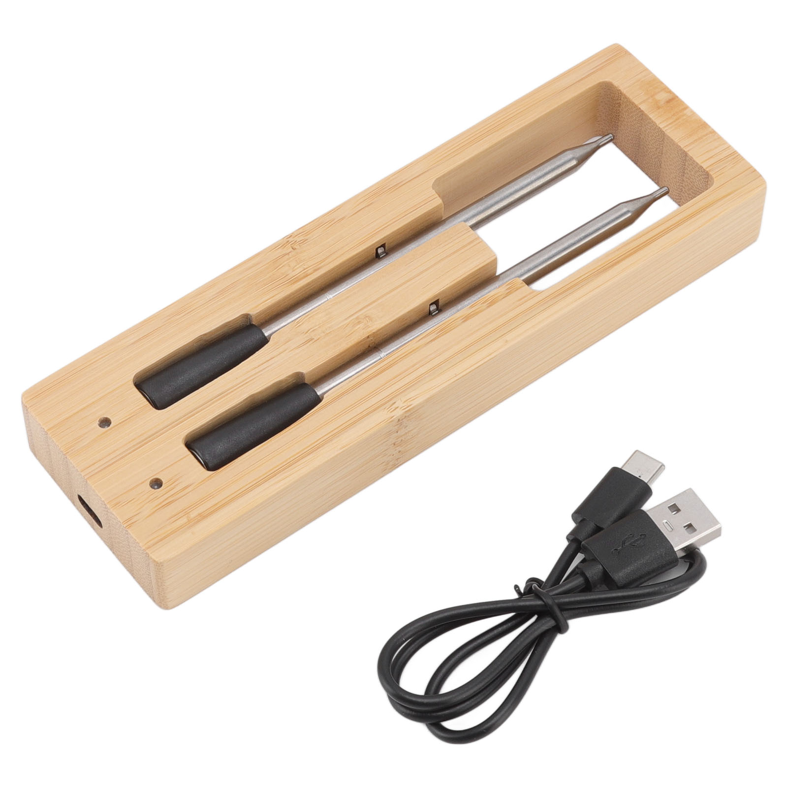 Kabelloses Bluetooth-fleischthermometer, Intelligentes Design Mit Usb-stromversorgung, Multifunktional Zum Kochen Und Grillen