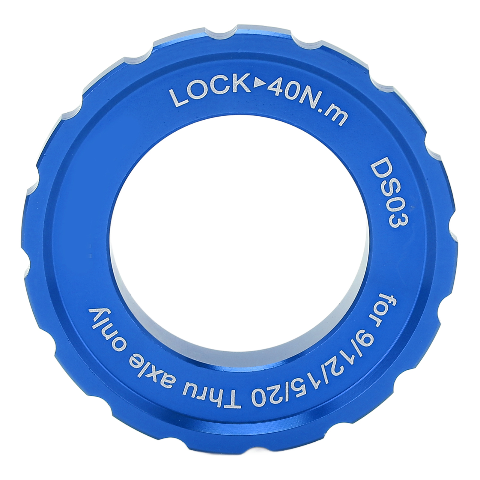 Meijun Centerlock-sicherungsring Für Mountainbike-laufräder, Achsen Und Bremsscheiben – Blau