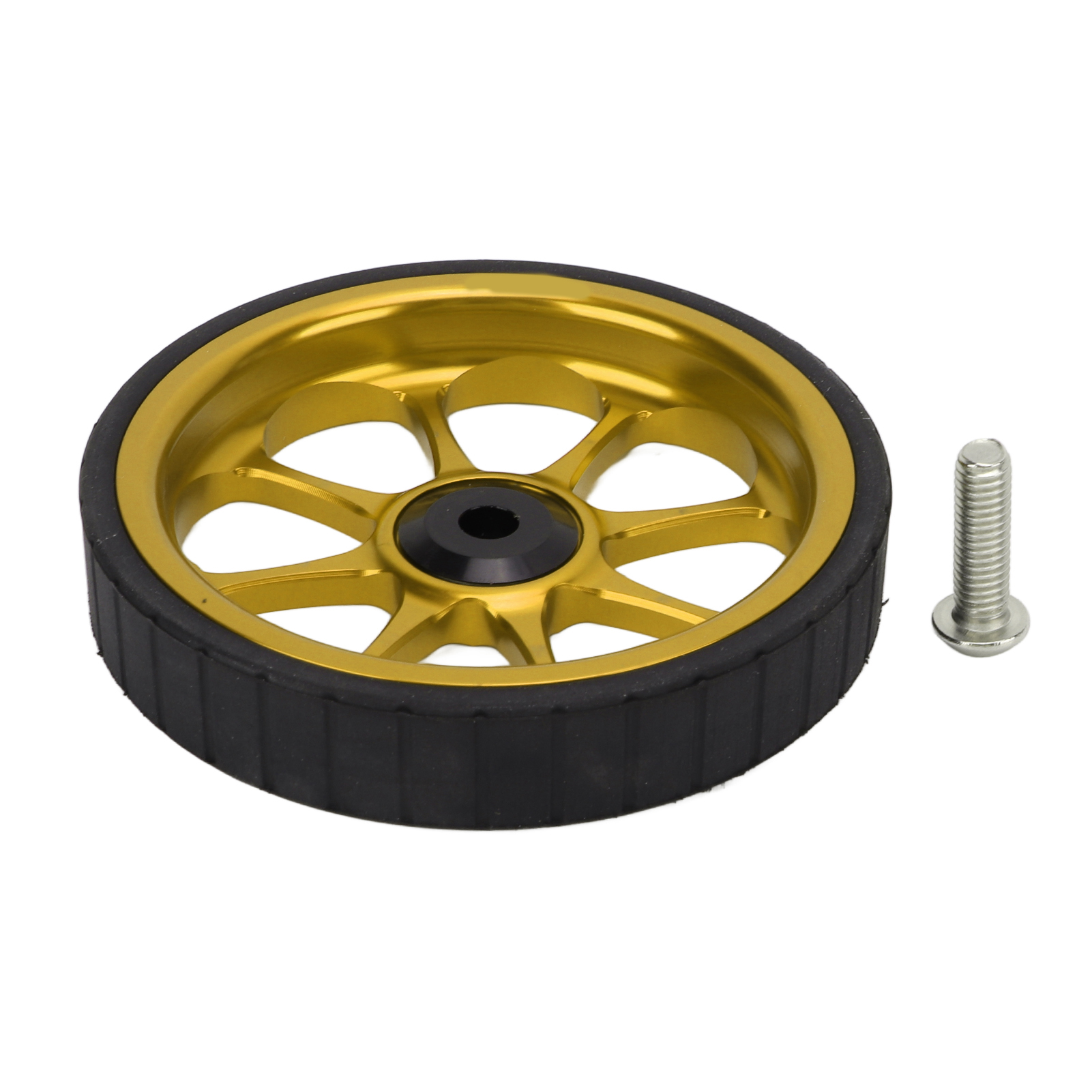 82-mm-faltrad Aus Aluminiumlegierung Mit Vergrößertem Lager Für Brompton 3sixty, Goldfarben