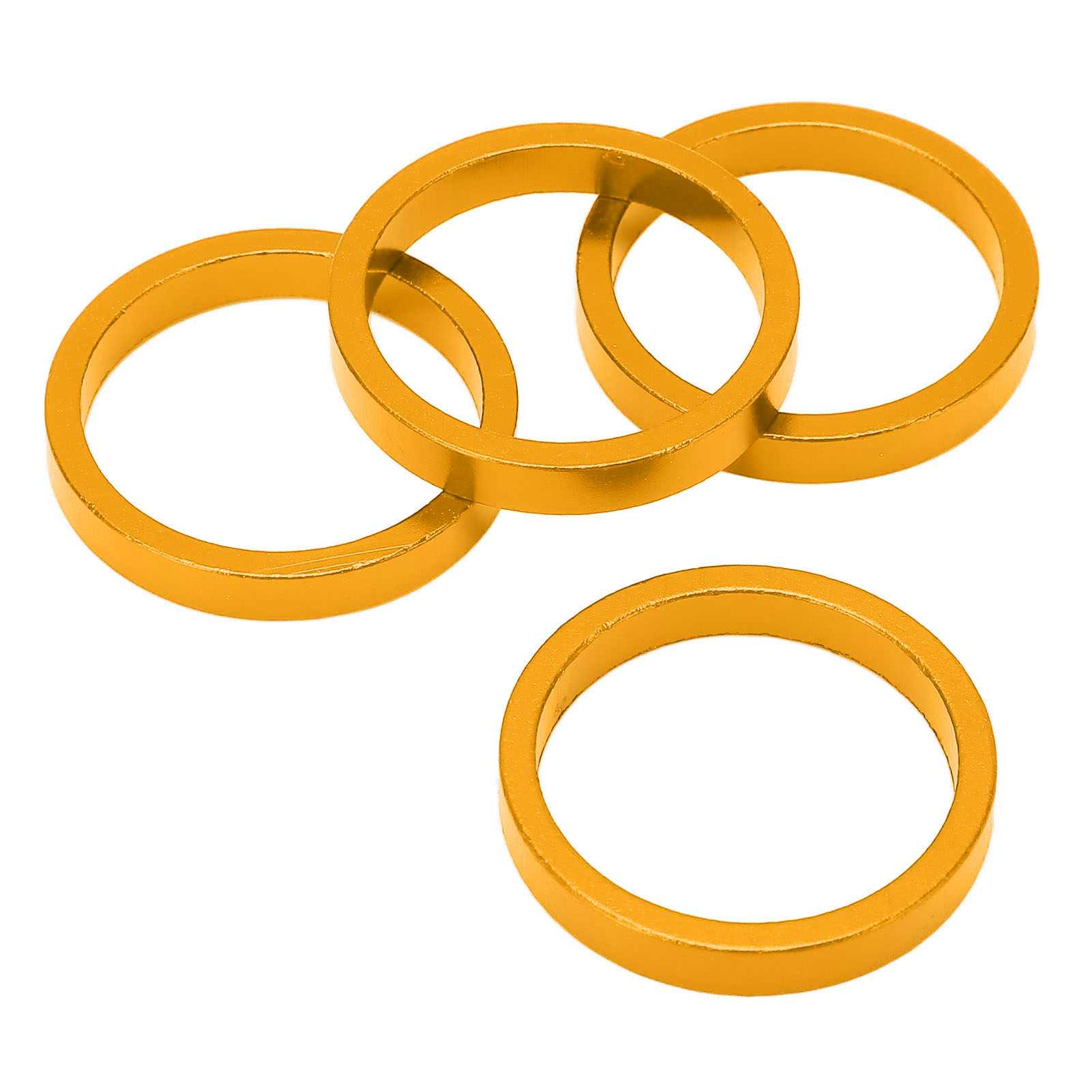 4-teilige Steuersatz-spacer Aus Aluminiumlegierung Für Rennräder Und Mountainbikes, 28,6 Mm Durchmesser, Goldfarben