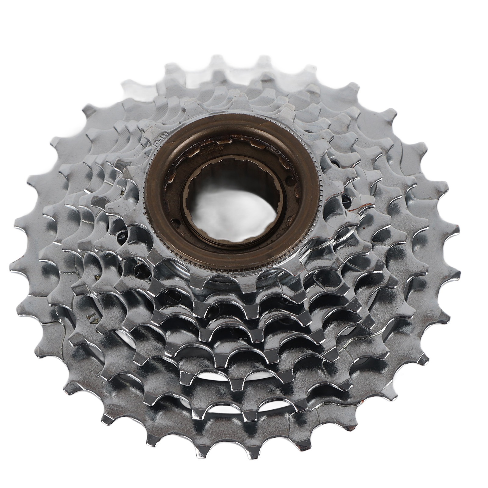 7-gang-freilauf Aus Silbernem Stahl (13-28 Zähne) Für Mountainbikes, Gewindenabe Für Mountainbikes