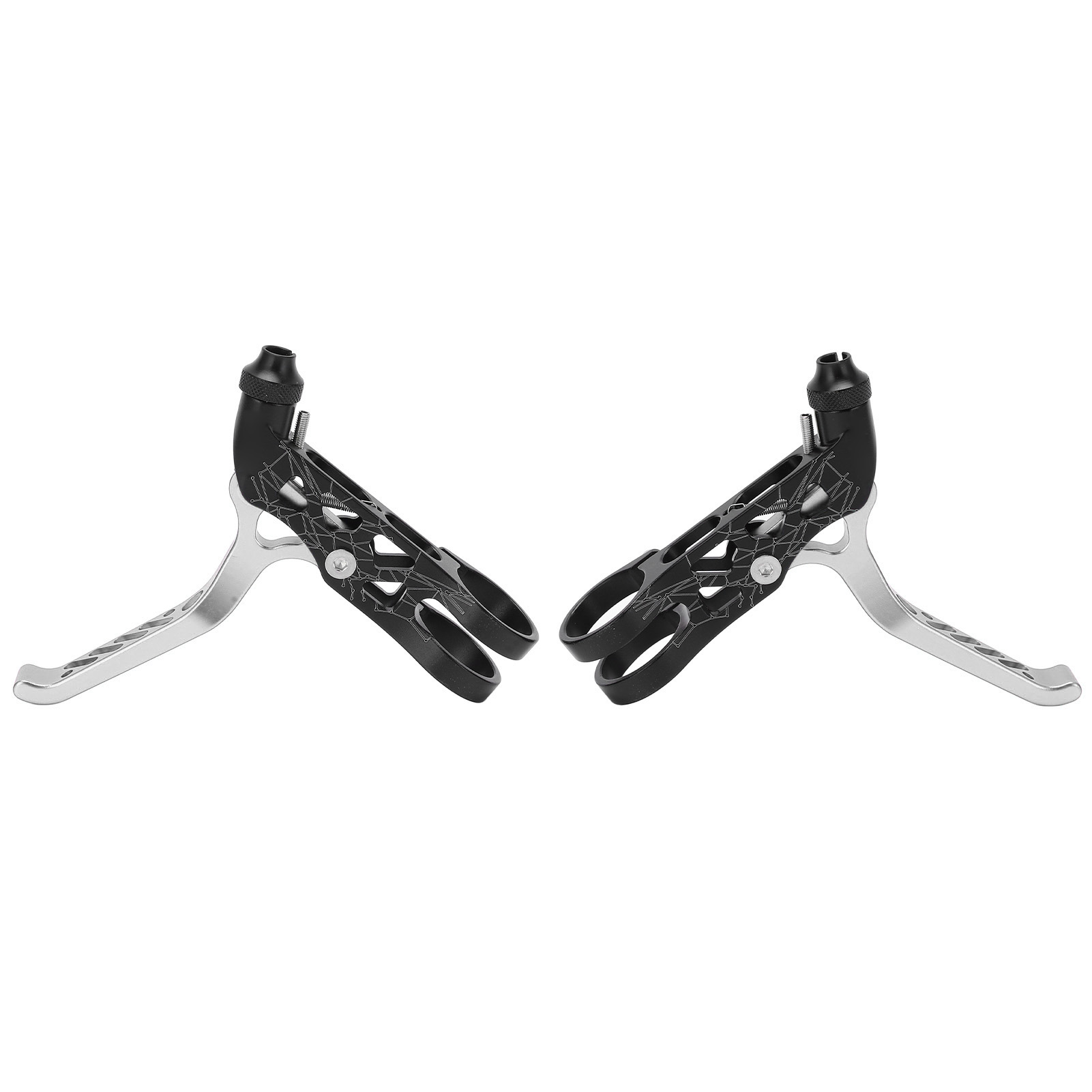 Meijun Fahrradbremshebel Aus Aluminiumlegierung Für Brompton 3sixty Und Mountainbikes, Silbernes Paar