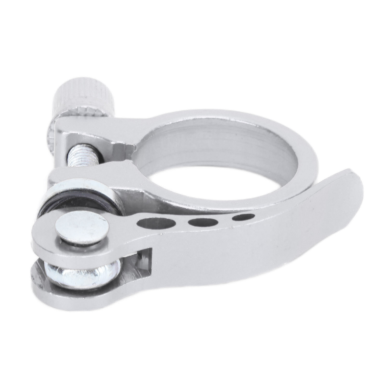 Schnellspann-sattelklemme Aus Aluminiumlegierung Für Mountainbikes, 3 Cm, Silber