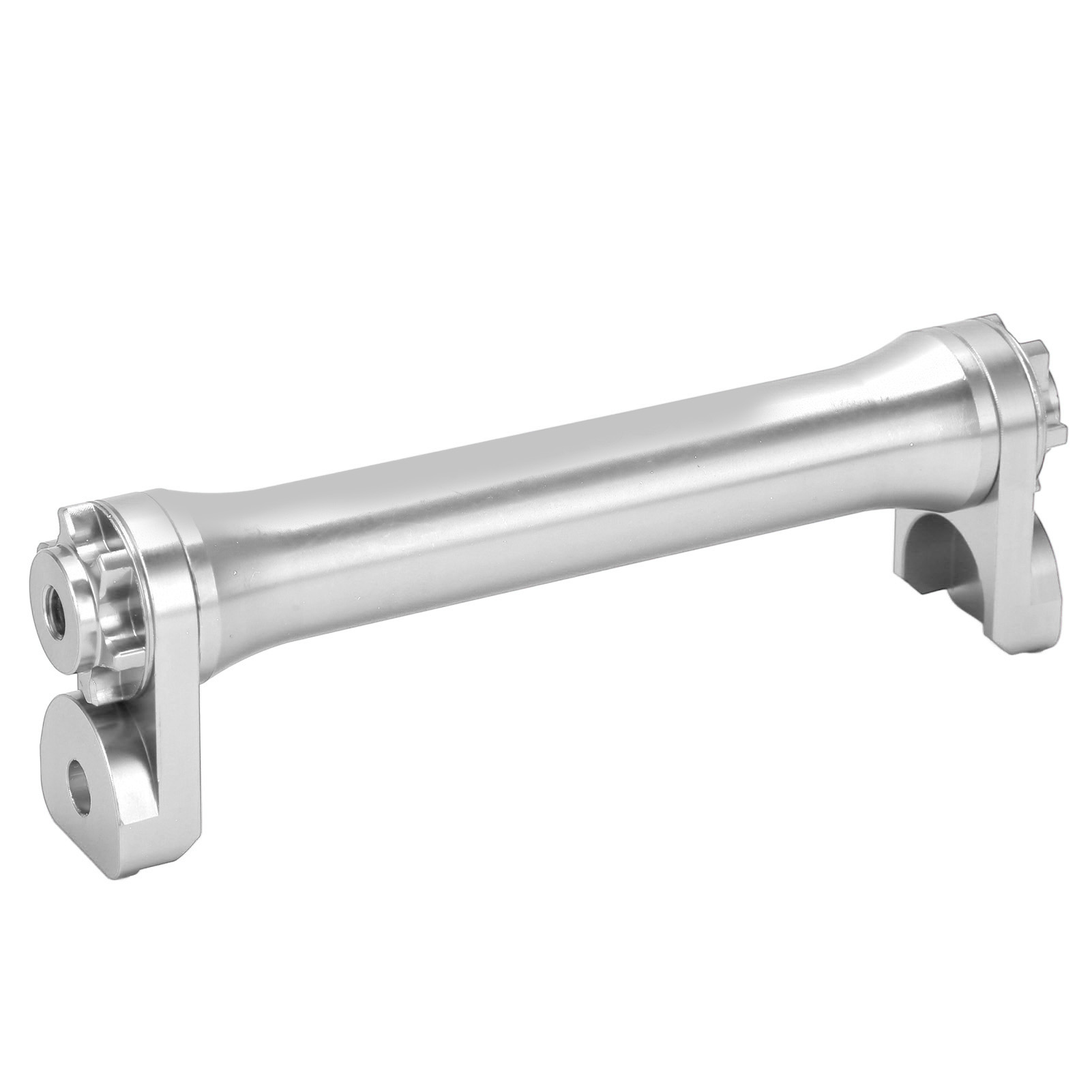 Teleskoplenker Aus Aluminiumlegierung Für Brompton 3sixty Faltrad, Verstellbare Länge 124 Mm, Silber