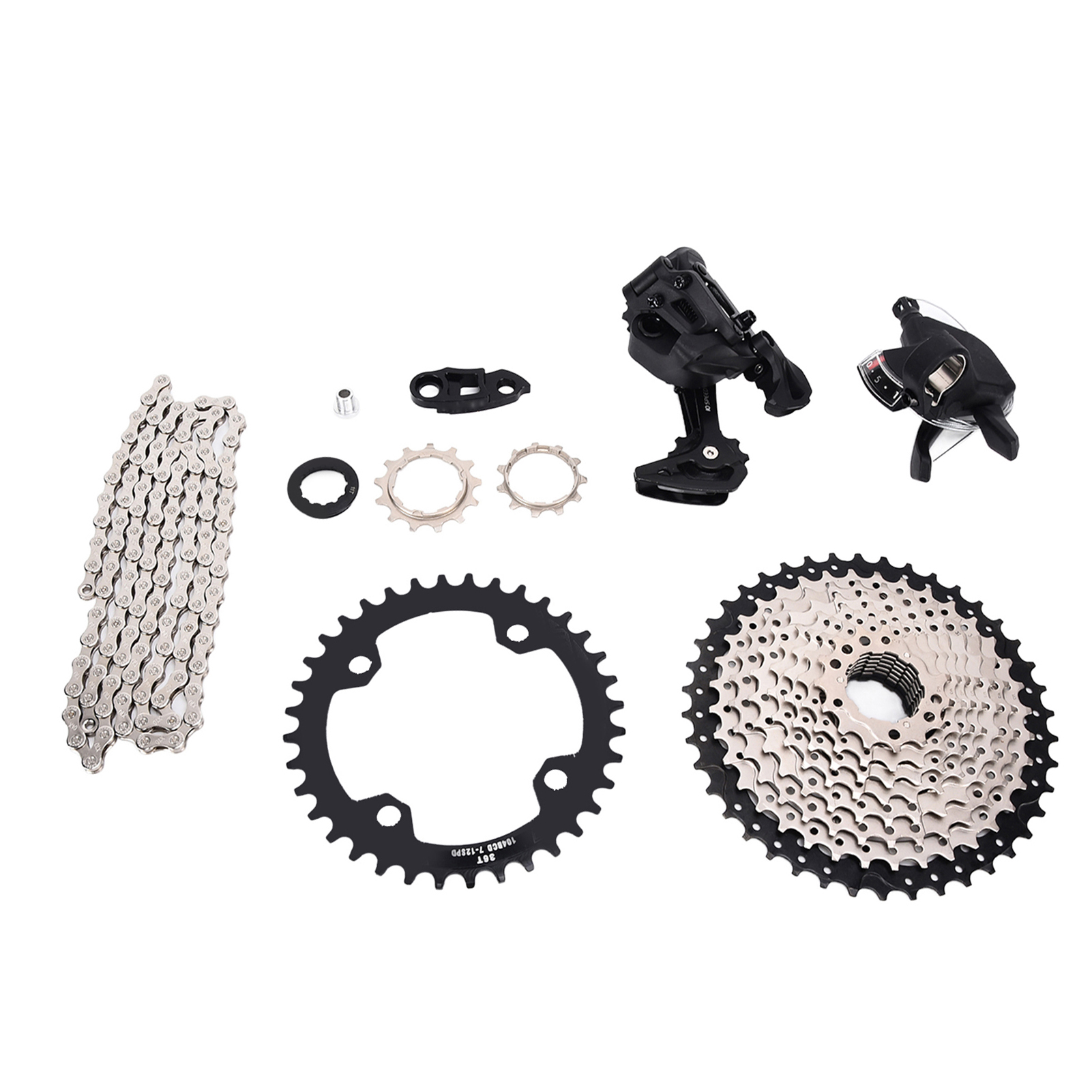 1x10 Mtb-schaltgruppe, 10-fach Schaltwerk Und Schalthebel Für Mountainbike A7