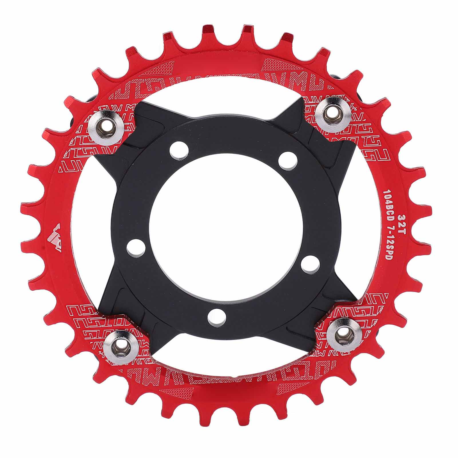 104 Bcd 32t Adapter Für Bafang Mittelmotor – Positiv/negativ-zahnradumrüstplatte Und Kronenrad