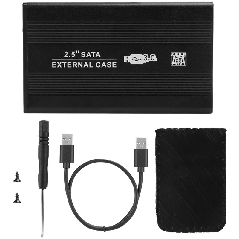 Externes Usb 3.0-gehäuse Für 2,5-zoll-sata-festplatten Aus Aluminium