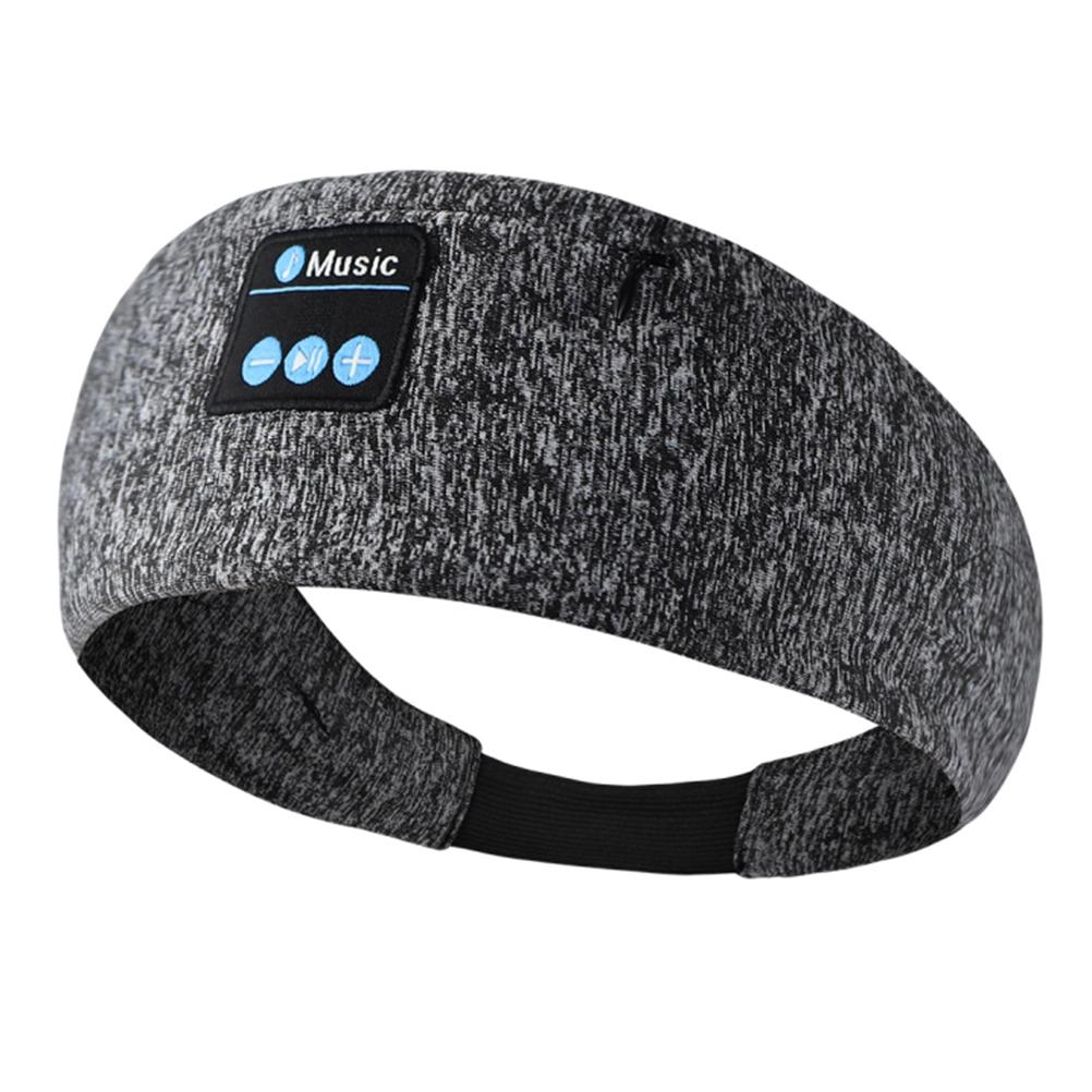 Bluetooth 5.0 Sportkopfhörer Mit Elastischem Kopfband Und Reißverschluss Für Laufen, Yoga Und Fitness