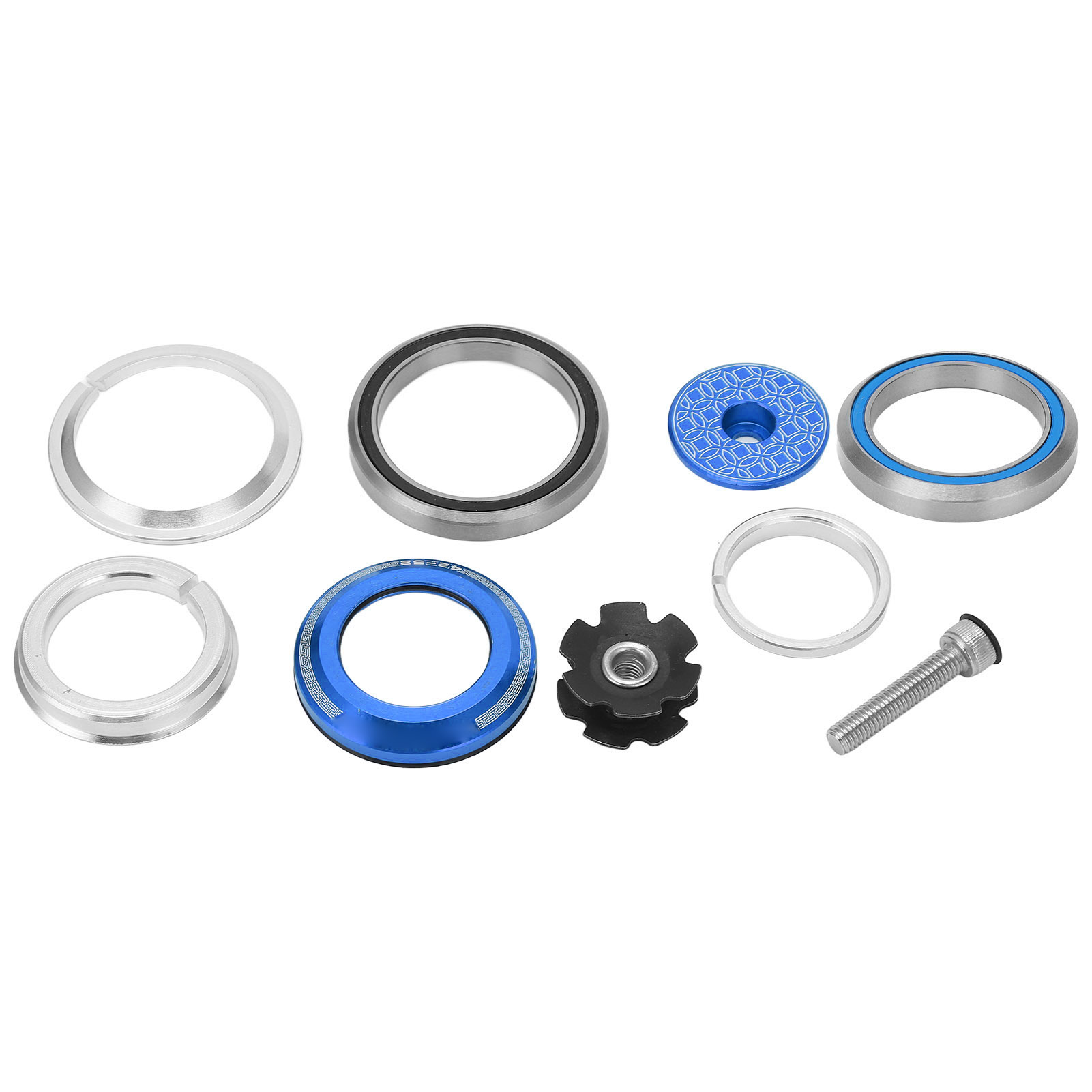 Viaron Wasserdichte Rennrad-gabellagerschalengruppe 42x52mm Blau