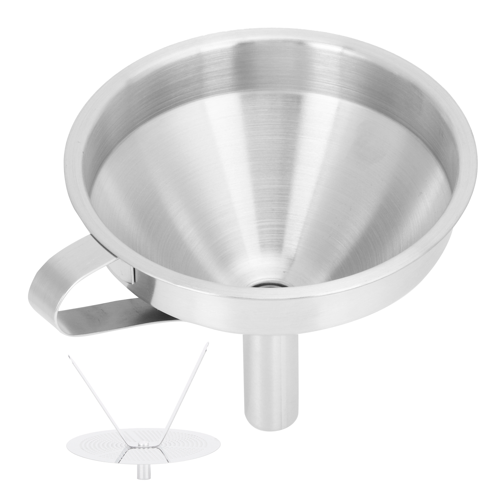 Einfülltrichter Aus Edelstahl 304 Für Öl, Bier, Kaffee – Groß, 15 Cm, Küchenhelfer