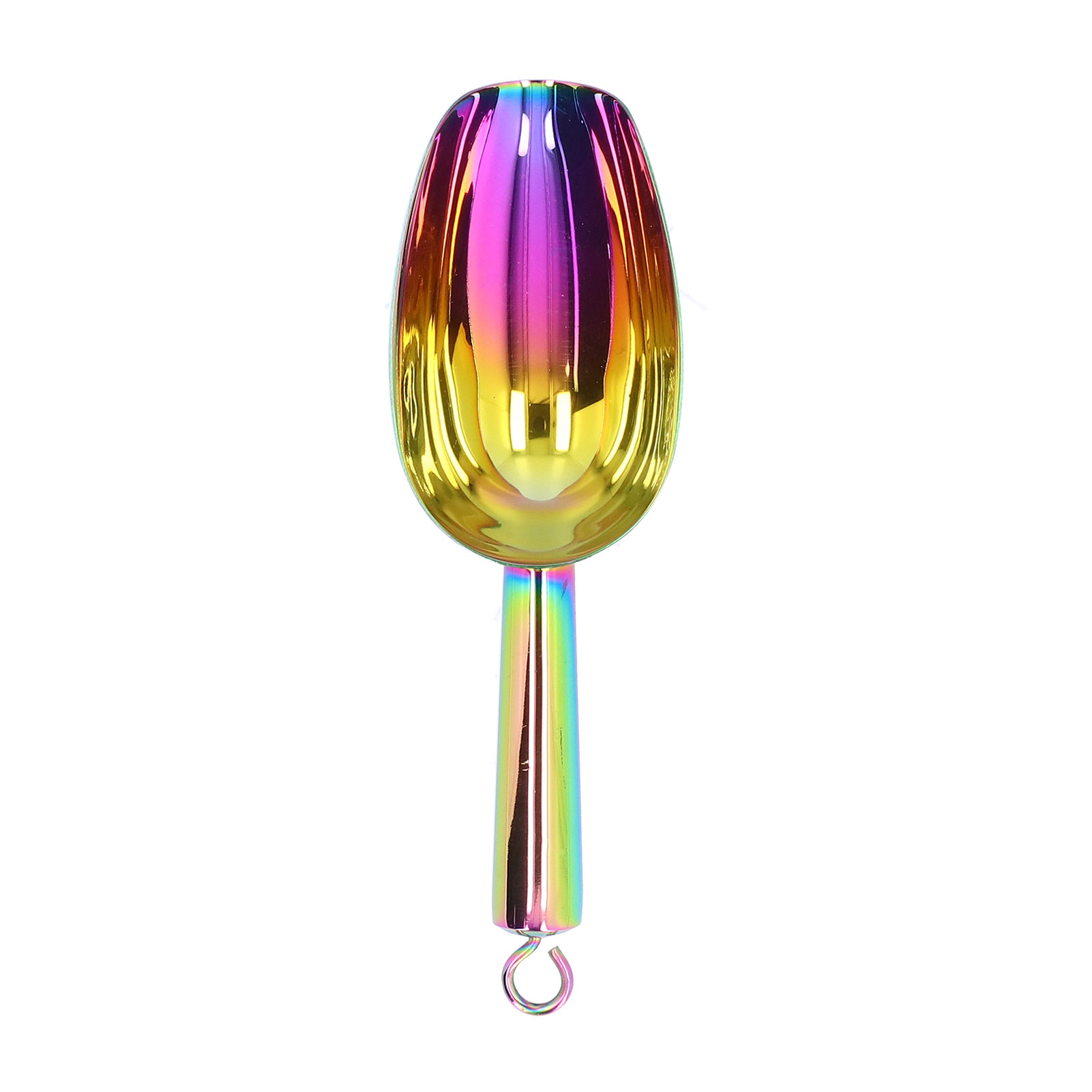 Eisschaufel Aus Edelstahl – Roségoldenes Küchenaccessoire, 20 Cm