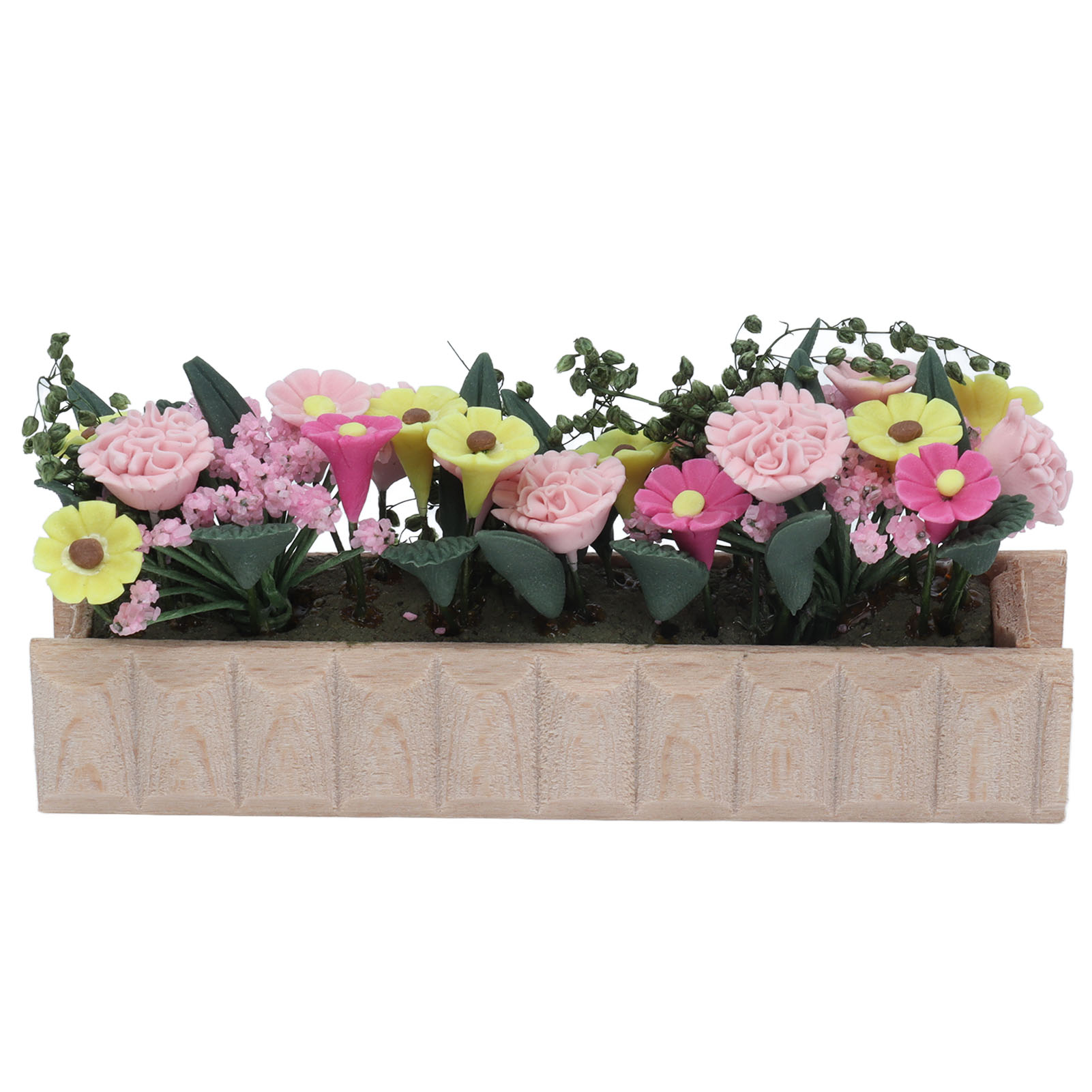 Miniaturblumen Für Puppenhaus, Garten Und Diy-dekoration – Pflanzenmöbel-accessoires Für Symbolisches Spiel