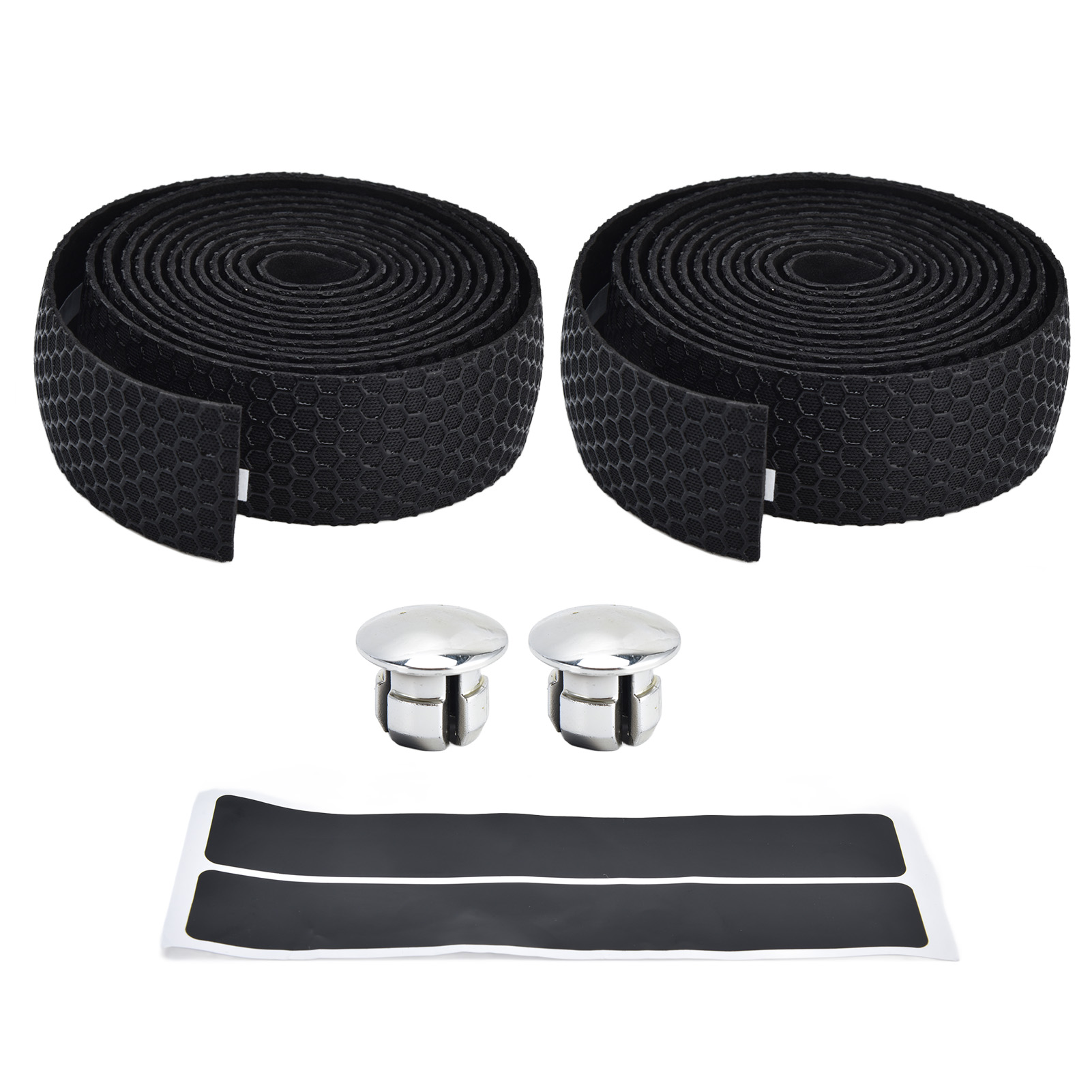 Schnelltrocknendes, Rutschfestes Lenkerband Für Fahrräder, Synthetischer Schaumstoff Für Outdoor-aktivitäten, Schwarz