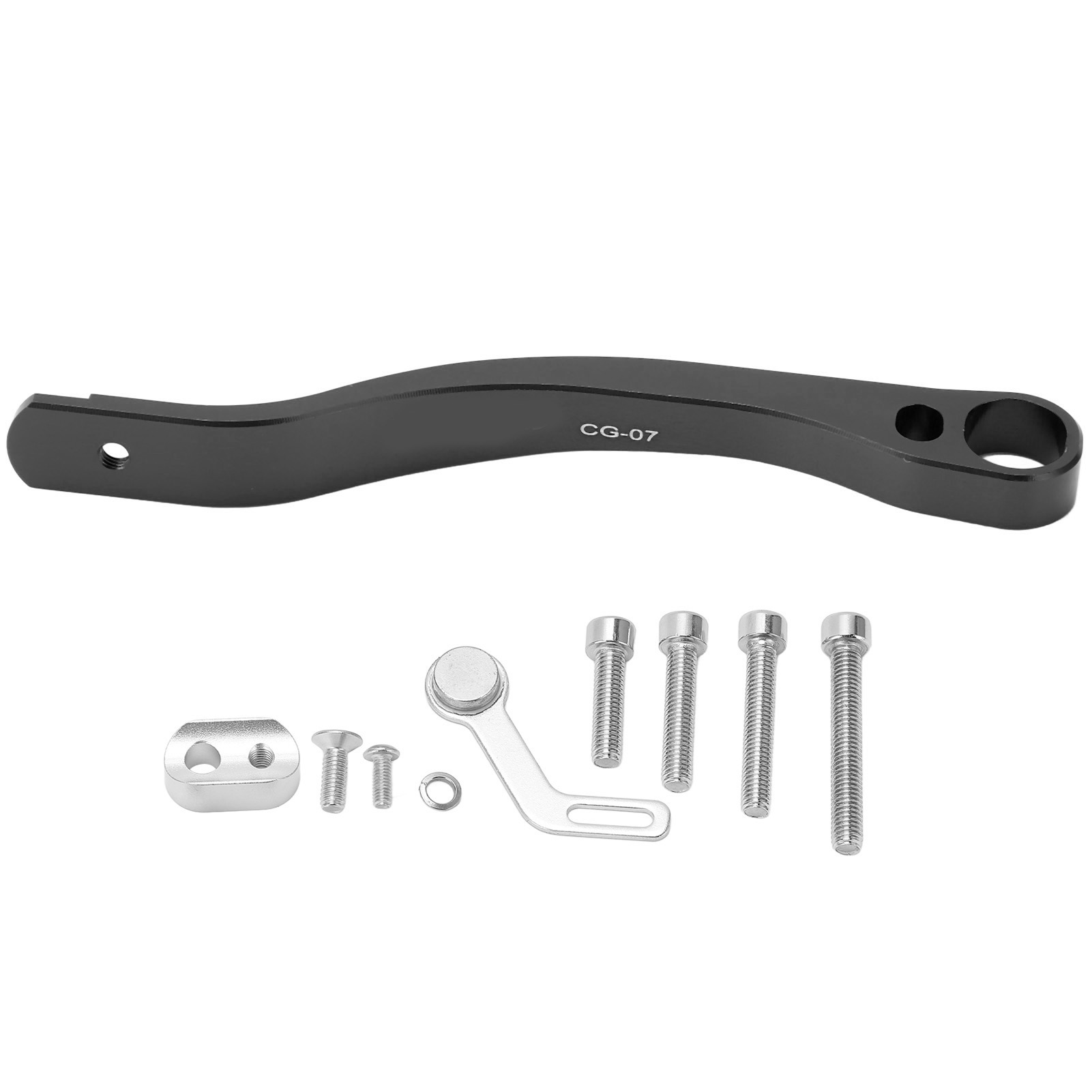 Ztto Kettenschutz Gegen Fallenlassen Für Rennräder, Kompatibel Mit Kettenblättern 34-50t, 36-52t Und 39-53t, Schwarz – Aluminiumlegierung