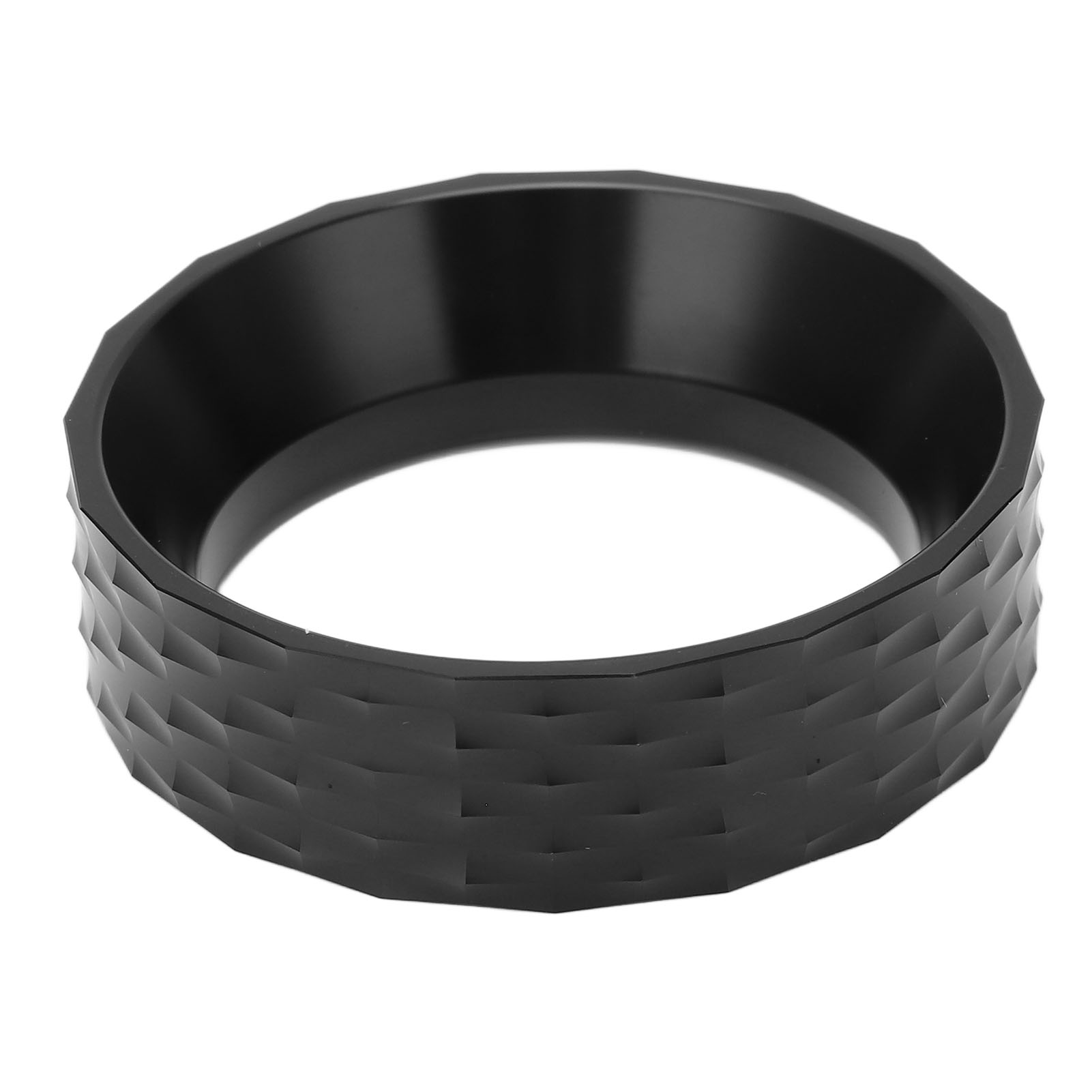 53 Mm Professioneller, Auslaufsicherer Schwarzer Kaffeeauslauftrichter Zur Kaffeezubereitung