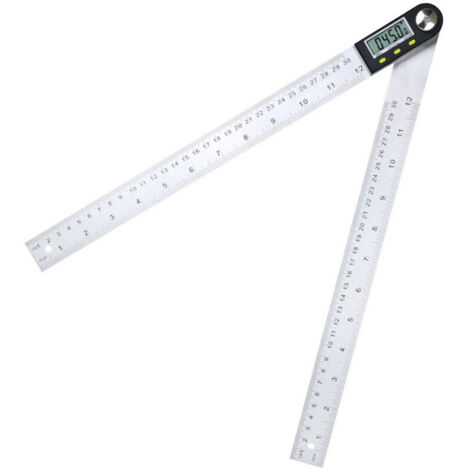 Multifunktionales Edelstahl-goniometer Mit Schutzart Ip54 Für Die Holzbearbeitung, Digitalanzeige, 360°-goniometer, 200 Mm