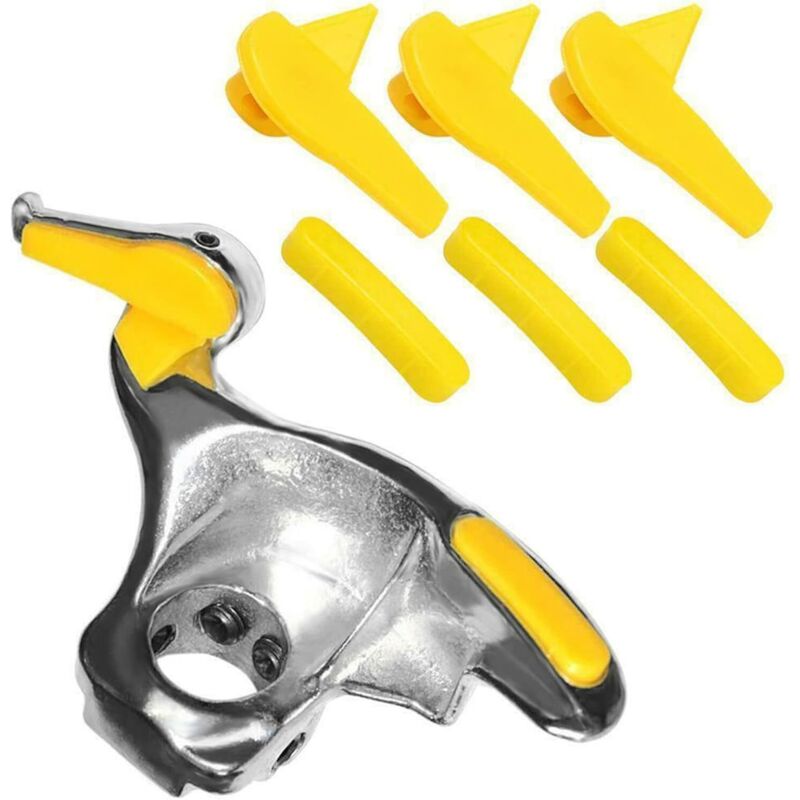 Reifenmontierkopf, Robuster Entenschnabelkopf Aus Stahlguss, Reifenmontiergerät Mit Felgenschutz Für Die Reifenmontage (28 Mm)