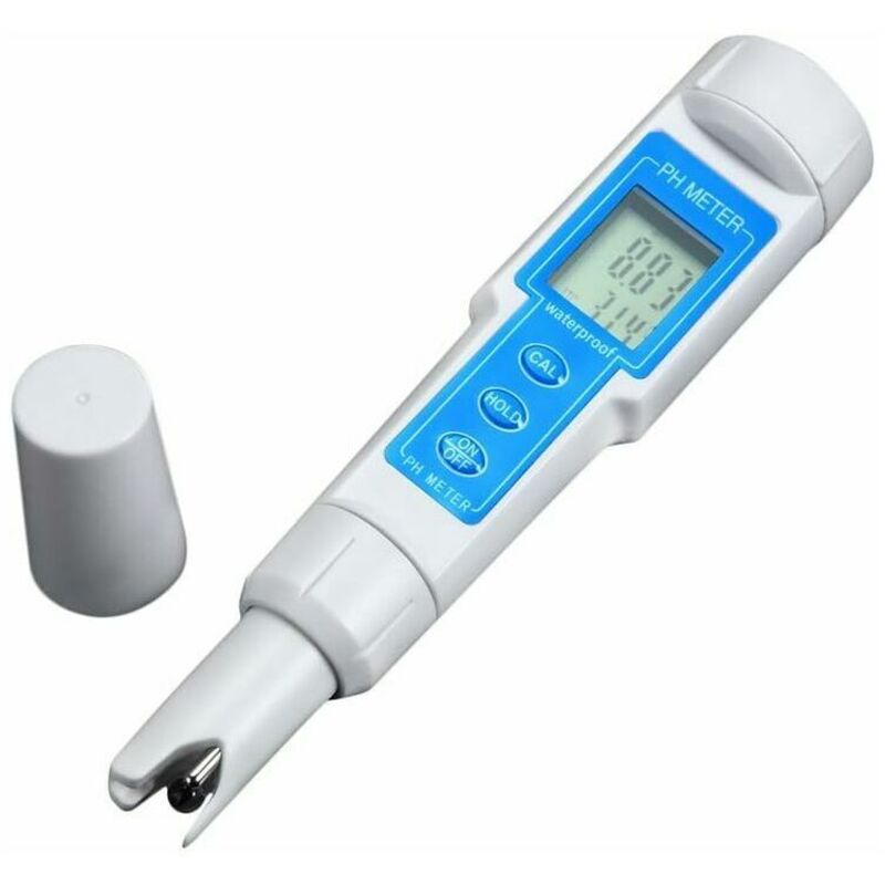 Tragbarer Und Wasserdichter Digitaler Ph-tester Für Aquarien, Schwimmbäder, Wein, Urin Und Labore.