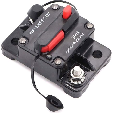 50-300 A Leitungsschutzschalter, 50 A Miniatur-leitungsschutzschalter, 12-48 V Dc Rückstellbare Sicherung, Leitungsschutzschalter Für Auto Und Boot (300 A)