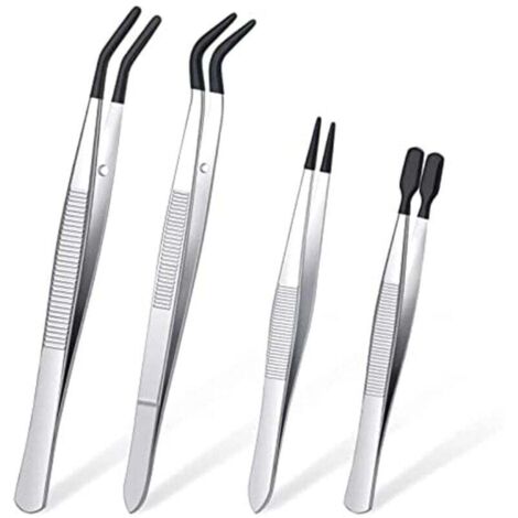 Set Mit 4 Sparschälern Mit Gummipads, Pvc-beschichteter Sparschäler Mit Feiner Und Flacher Spitze