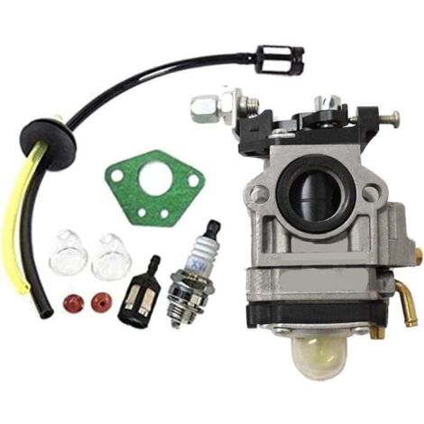 Vergaser-reparatursatz Für Freischneider (52 Cm³, 49 Cm³, 43 Cm³), Inklusive Dichtung, Zündkerze Und Kraftstofffilter.