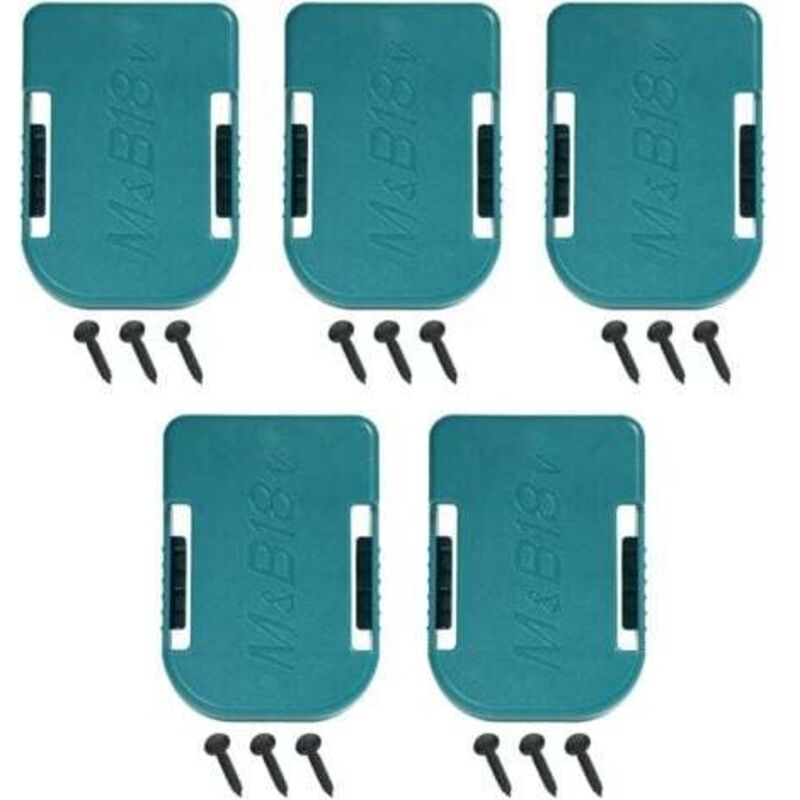 Akkuhalter Für Makita, Auch Kompatibel Mit Bosch 18v, Akkudeckel, Akkuhalter Mit Gürtelclip Für Wandregal