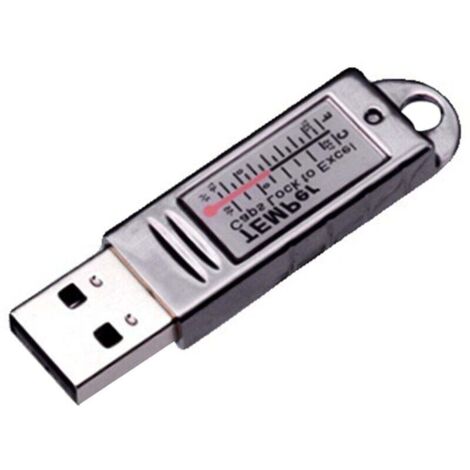 Usb-thermometer Für Computer, Temperatursensor, Sonden, Fernüberwachungsgerät Für Aquarien Und Industrie, Temper In Gold-ausführung.