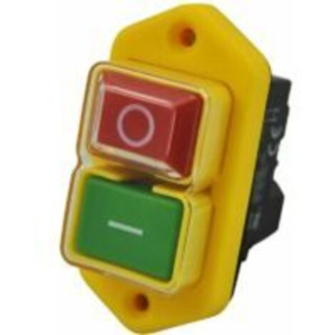 Integrierter Schalter, Wasserdichter Elektromagnetischer Druckschalter Für Elektrowerkzeuge Mit Unterspannungs- Und Spannungsausfallschutz, 230 V.